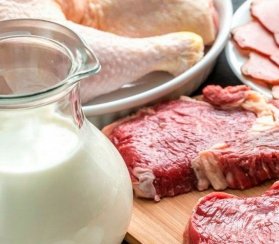 Статистика: россияне предпочитают мясо и молоко 